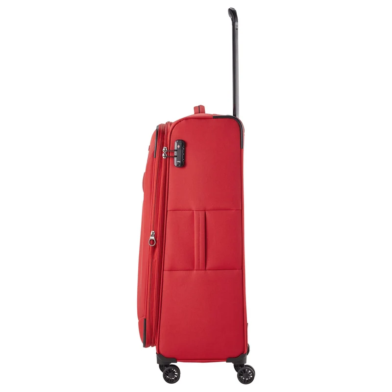 Travelite Chios - 4-Rollen-Trolley L 78 cm erw. (rot)