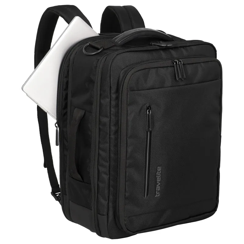 Travelite Crosslite - Bordtasche/Rucksack 43 cm (black)