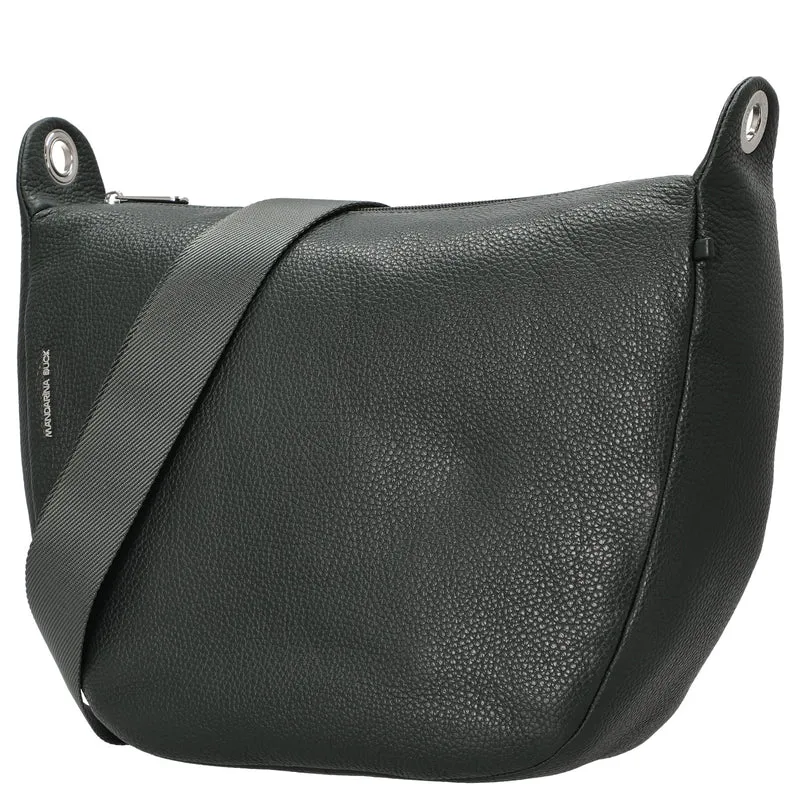 Mandarina Duck Mellow Leather - Umhängetasche M 34 cm (pine green)