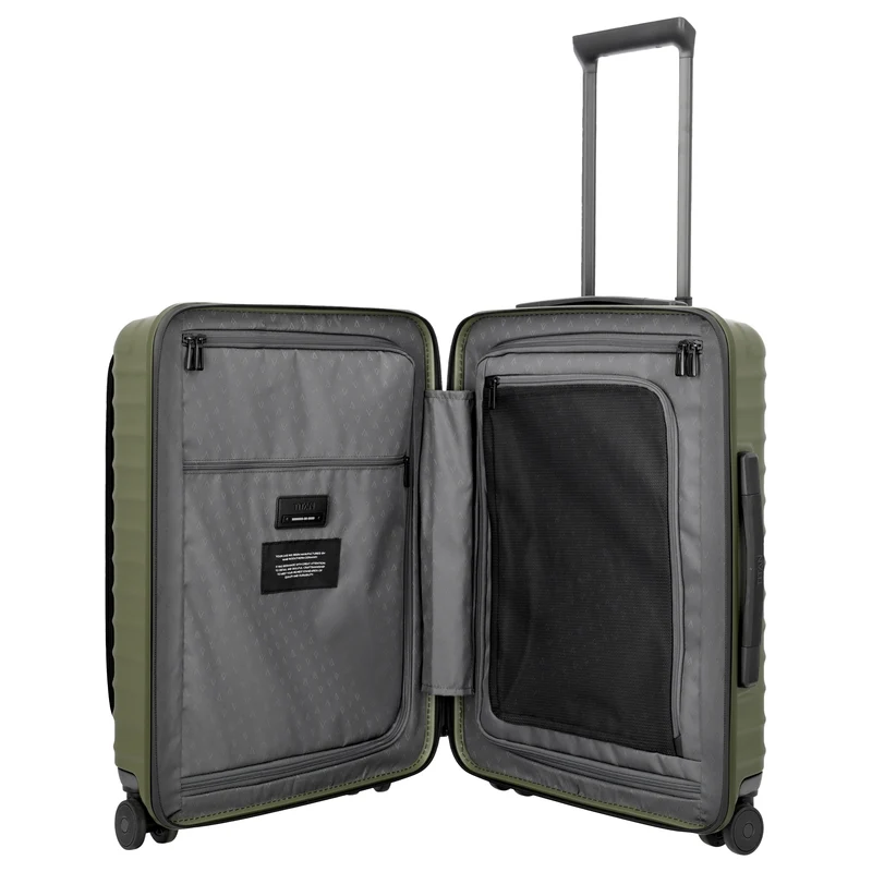 TITAN UPGRADE - 4-Rollen-Kabinentrolley S 55/23 cm mit Vortasche (forest green)
