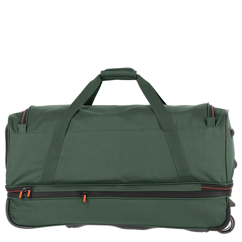 Travelite Basics - Rollenreisetasche 98/119L 70 cm erw. (dunkelgrün)