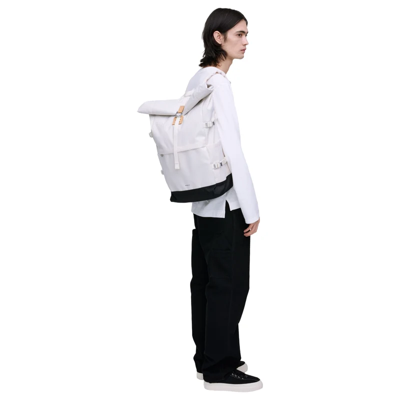 Sandqvist Icon Rolltop - Rucksack L 16" 65 cm erw. (birch)
