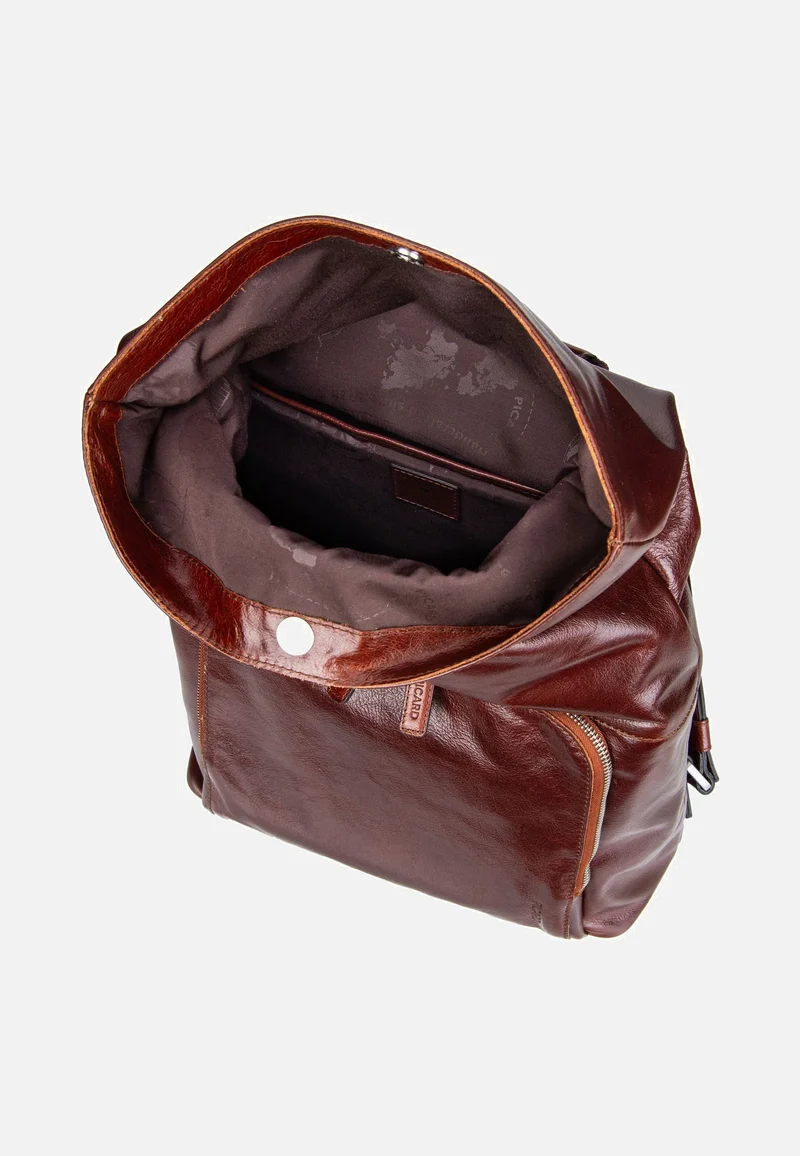 Buddy 5667 Cognac - Rolltop Rucksack