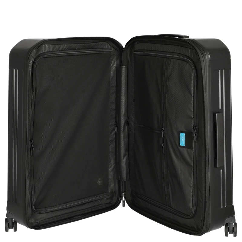 Piquadro PQ-Light - 4-Rollen-Trolley 69 cm erw. (matt black)
