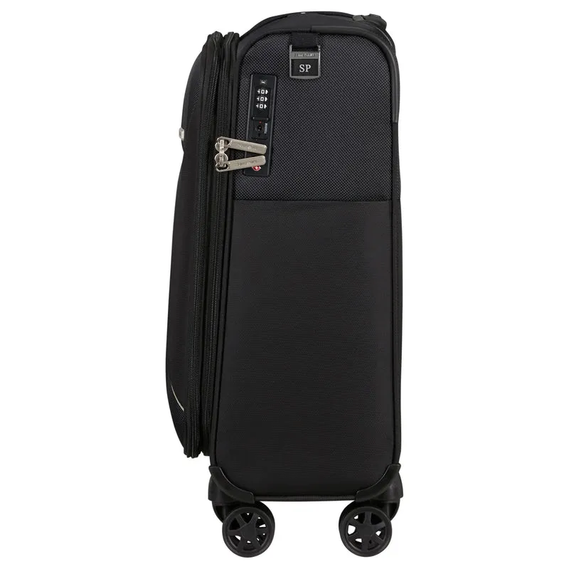 Samsonite Base Breeze - 4-Rollen-Kabinentrolley 55 cm erw. (black)