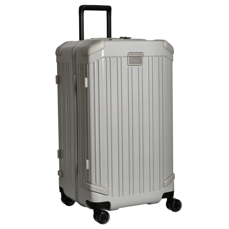 Piquadro Pop - 4-Rollen-Trolley 73 cm (white)