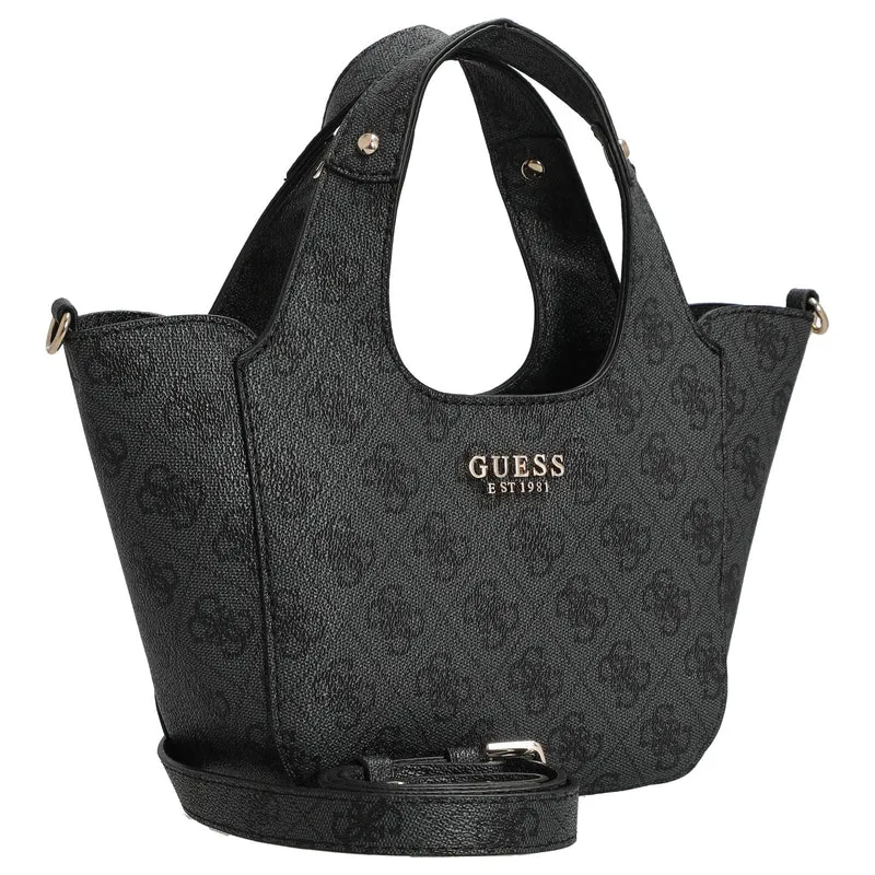 Guess Calista 2 in 1 Mini Tote - Shopper 27 cm (coal logo)