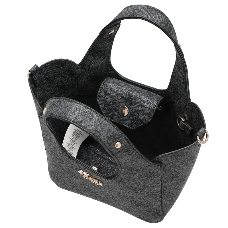 Guess Calista 2 in 1 Mini Tote - Shopper 27 cm (coal logo)