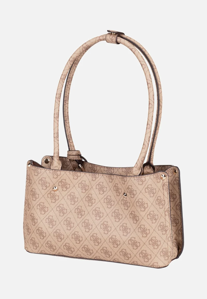 Meridian 2 Shoulder SAT 74090 Latte Logo - Schultertasche