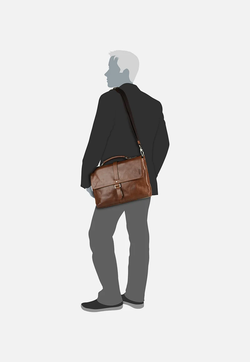 Buddy Business Cognac - Aktentasche