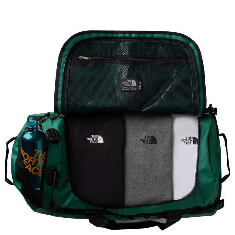 The North Face Base Camp Duffel M 71 - Reisetasche/Rucksack M 64 cm (evergreen/tnf black)