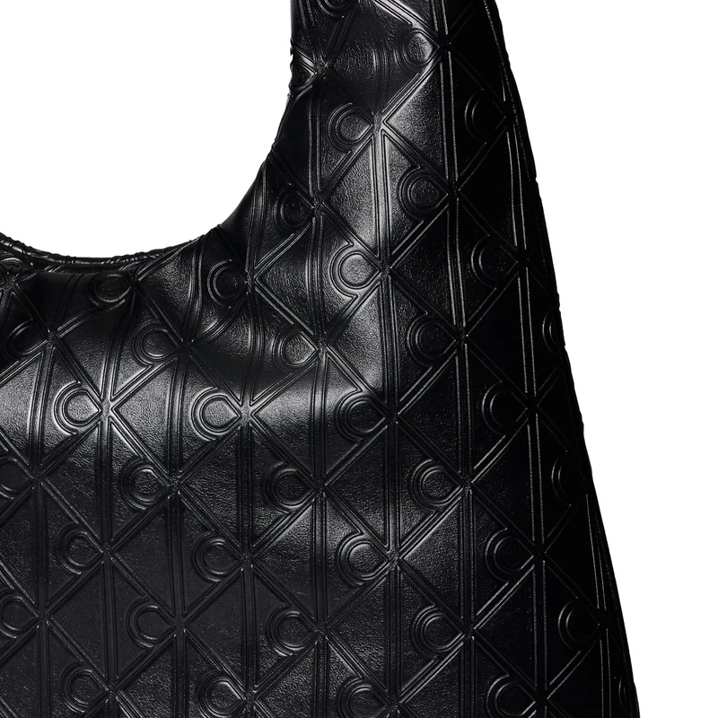 Calvin Klein Puffer Emblem - Schultertasche 54 cm (black)