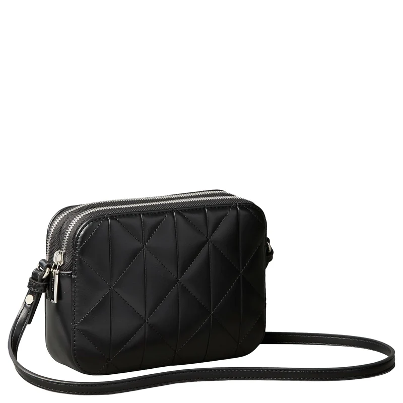 Calvin Klein Quilted Emblem - Umhängetasche 18 cm (black)