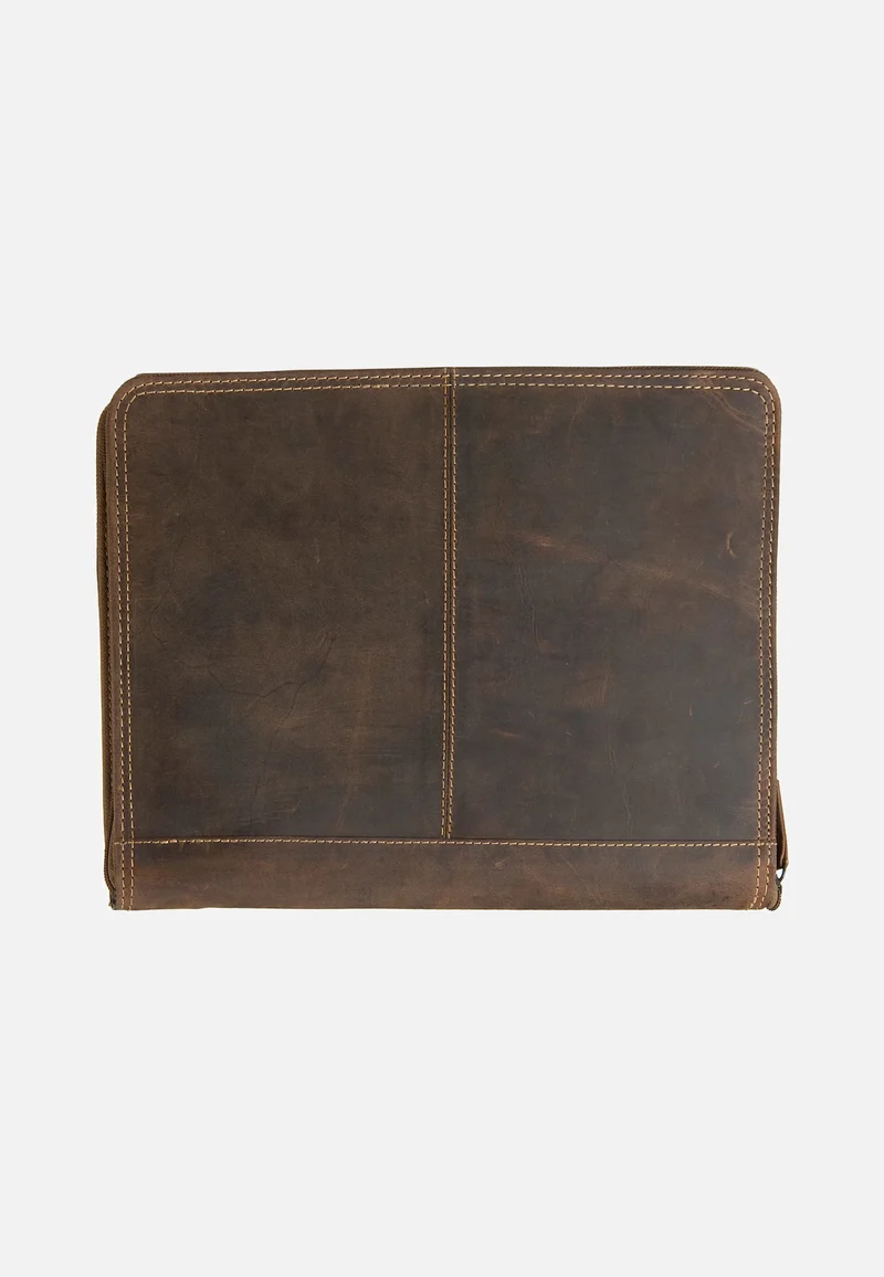 Vintage Manager Sattelbraun - Dokumentenmappe
