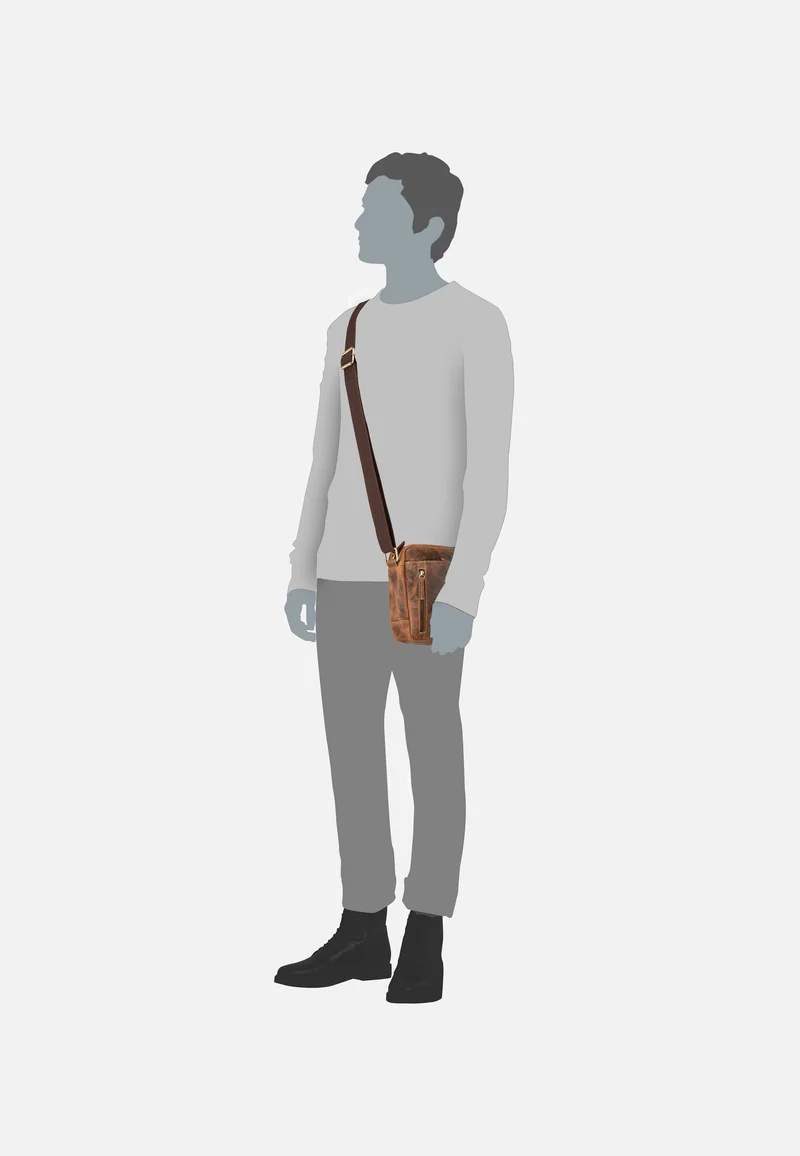 Vintage 1556 Sattelbraun - Crossbody Bag
