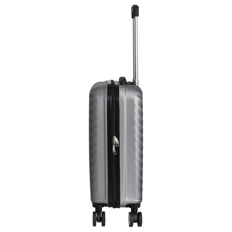 Paradise by CHECK.IN Kingston - 4-Rollen-Kabinentrolley 55 cm (silber)