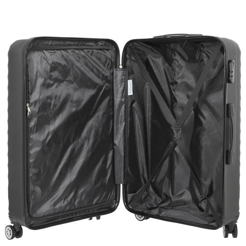 Paradise by CHECK.IN Kingston - 4-Rollen-Trolley Set 3tlg. (schwarz)