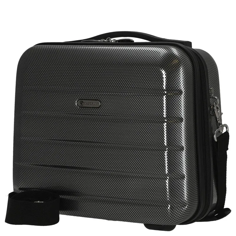 CHECK.IN London 2.0 - Beautycase 33 cm (carbon schwarz)
