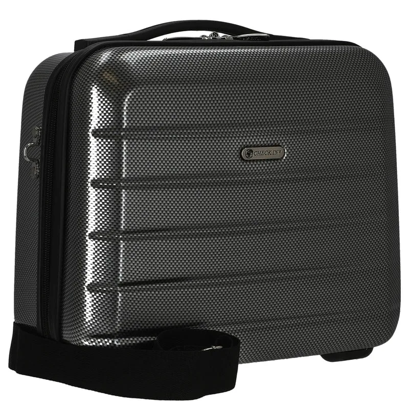 CHECK.IN London 2.0 - Beautycase 33 cm (carbon schwarz)