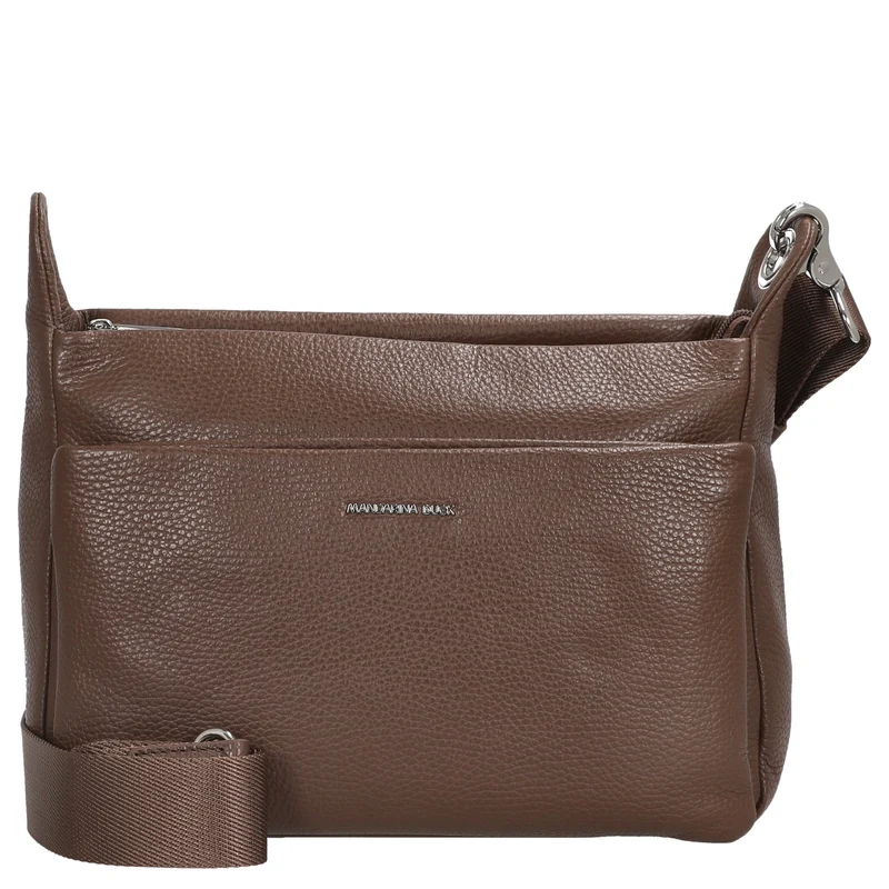 Mandarina Duck Mellow Leather - Umhängetasche 36 cm (milk chocolate)