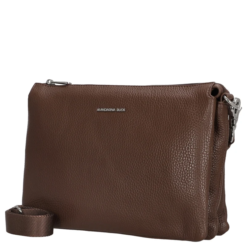 Mandarina Duck Mellow Leather - Umhängetasche 28 cm (milk chocolate)