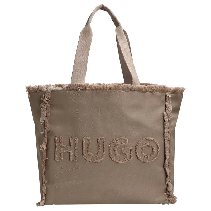 HUGO Women's Becky CA - Shopper (dark beige)