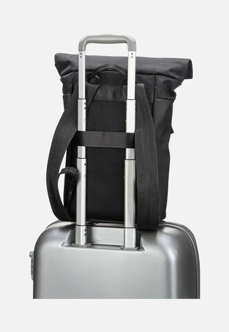 Atessa Tino SVZ Black - Rolltop Rucksack