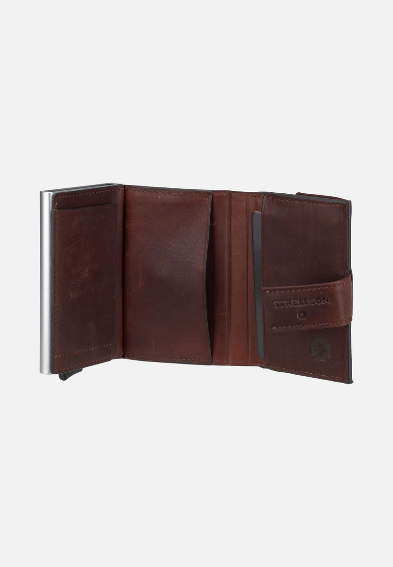 Brick Lane C Three E-cage sv8 Dark Brown - Kartenetui