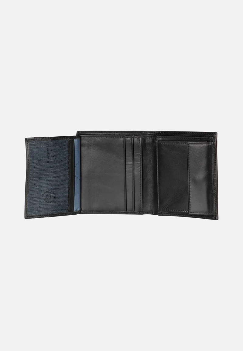 Nobile Vertical Small with Flap Schwarz - Portemonnaie