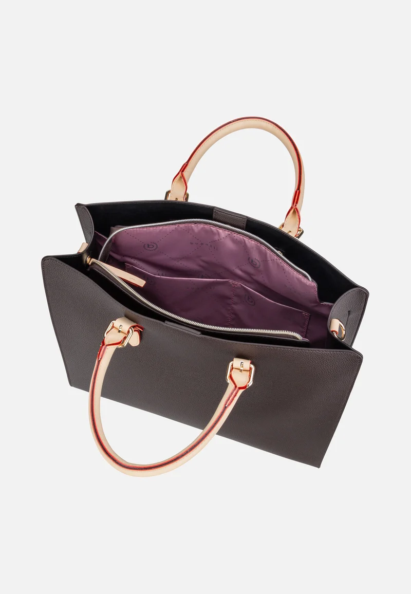 Ella Top Handle L Dunkelbraun - Tote Bag