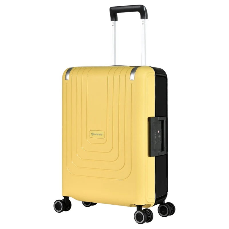 Eminent VERTICA - 4-Rollen-Kabinentrolley 55 cm (schwarz/gelb)