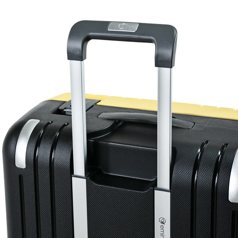 Eminent VERTICA - 4-Rollen-Kabinentrolley 55 cm (schwarz/gelb)