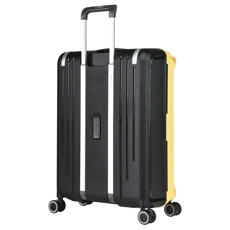 Eminent VERTICA - 4-Rollen-Trolley 68 cm (schwarz/gelb)