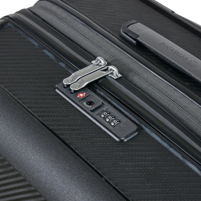 Eminent AEGIS - 4-Rollen-Trolley 78 cm erw. (midnight black)
