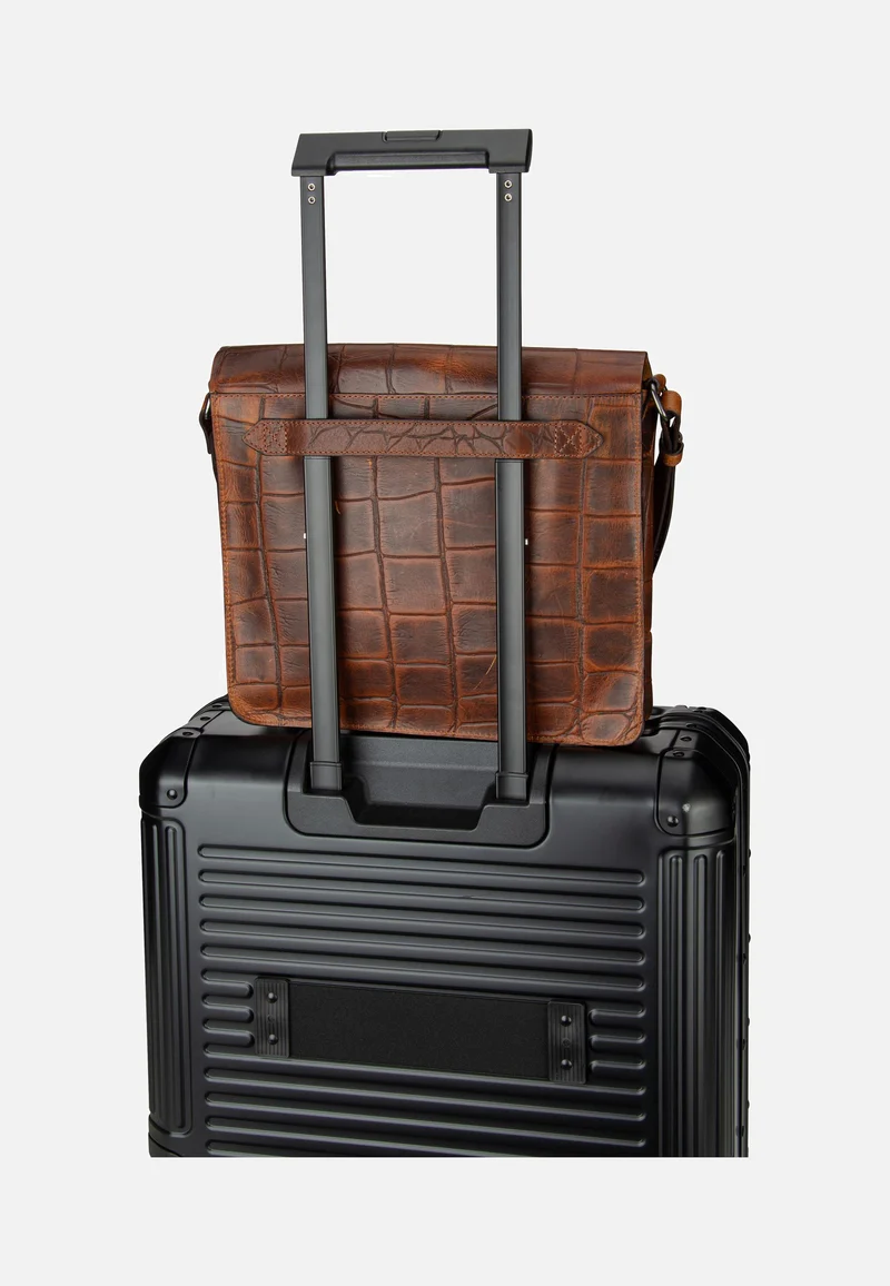 Nevio Cognac - Messenger Bag