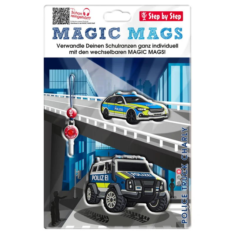 Step by Step Zubehör-Set "Magic Mags" (Police Truck Charly)
