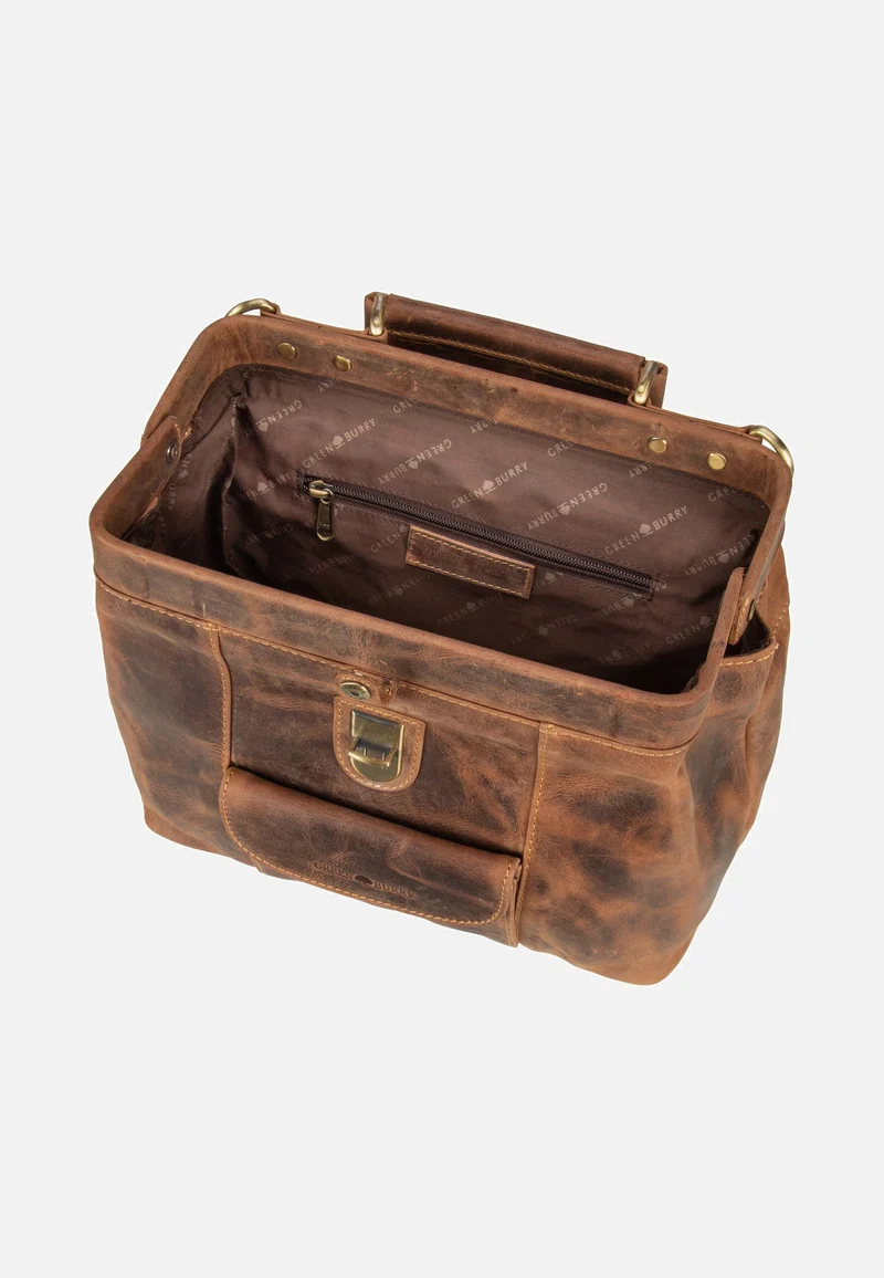 Vintage 1584M Sattelbraun - Bowling Bag