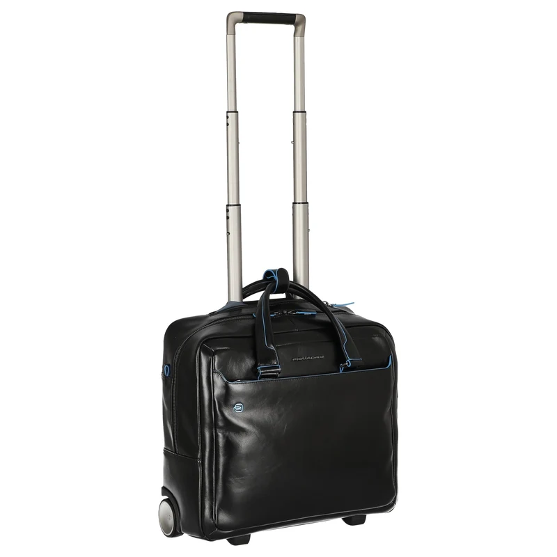 Piquadro Blue Square 20 - 2-Rollen-Businesstrolley 40 cm (black)