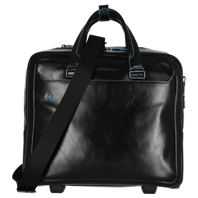 Piquadro Blue Square 20 - 2-Rollen-Businesstrolley 40 cm (black)