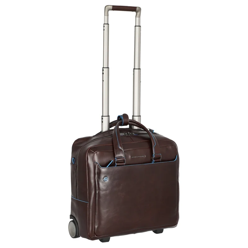 Piquadro Blue Square 20 - 2-Rollen-Businesstrolley 40 cm (mahogany)