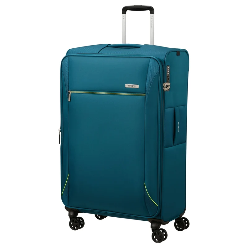 Samsonite Base Breeze - 4-Rollen-Trolley 78 cm erw. (petrol blue)