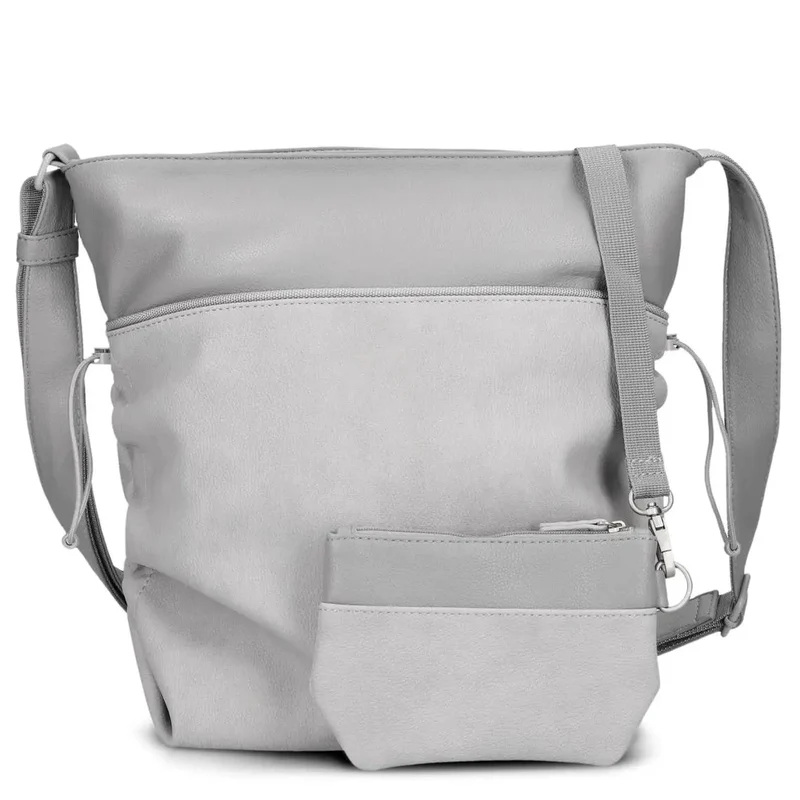 zwei Jana J120 - Umhängetasche 33 cm (nubuk-ice)