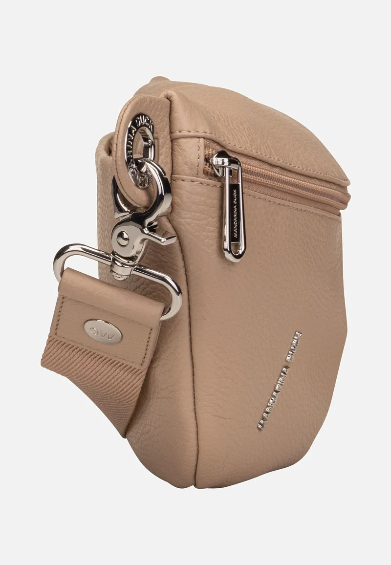 Mellow Leather Bum Bag FZT73 Warm Taupe - Bauchtasche