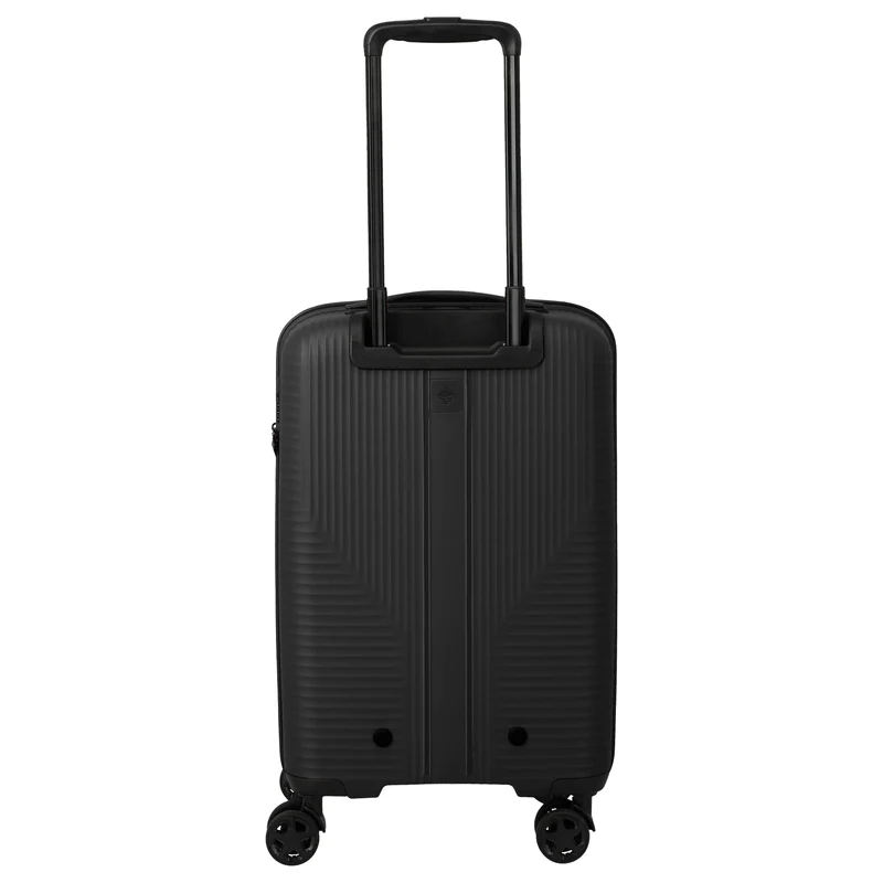 Travelite Air Stripe - 4-Rollen-Kabinentrolley Slim 55 cm (black)