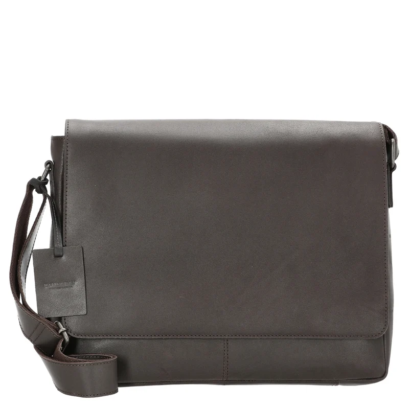 Burkely Vintage Juul - Schultertasche 36 cm (dark brown)