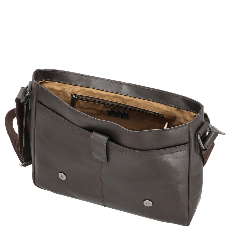 Burkely Vintage Juul - Schultertasche 36 cm (dark brown)