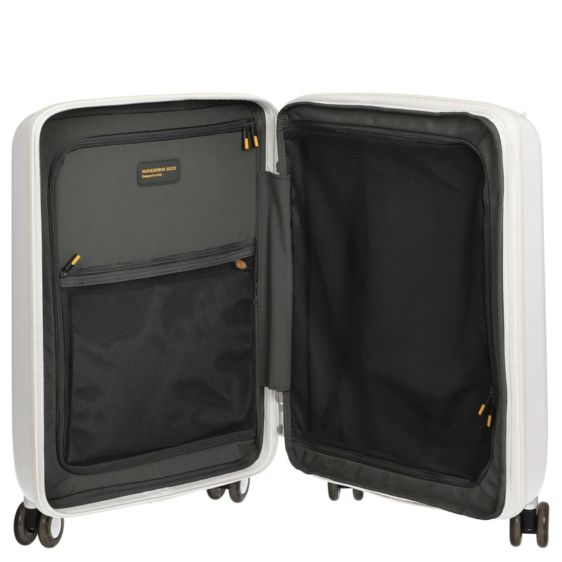 Mandarina Duck Sky Duck - 4-Rollen-Kabinentrolley 55 cm S erw. (blanc)