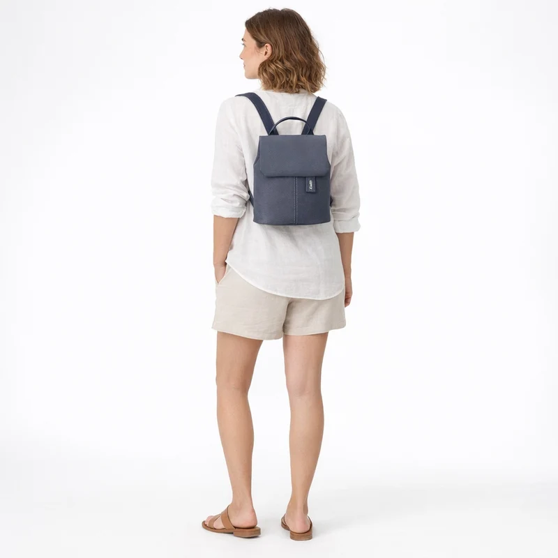 zwei Mademoiselle MR45 - Rucksack 22 Mini cm (nubuk-blue)