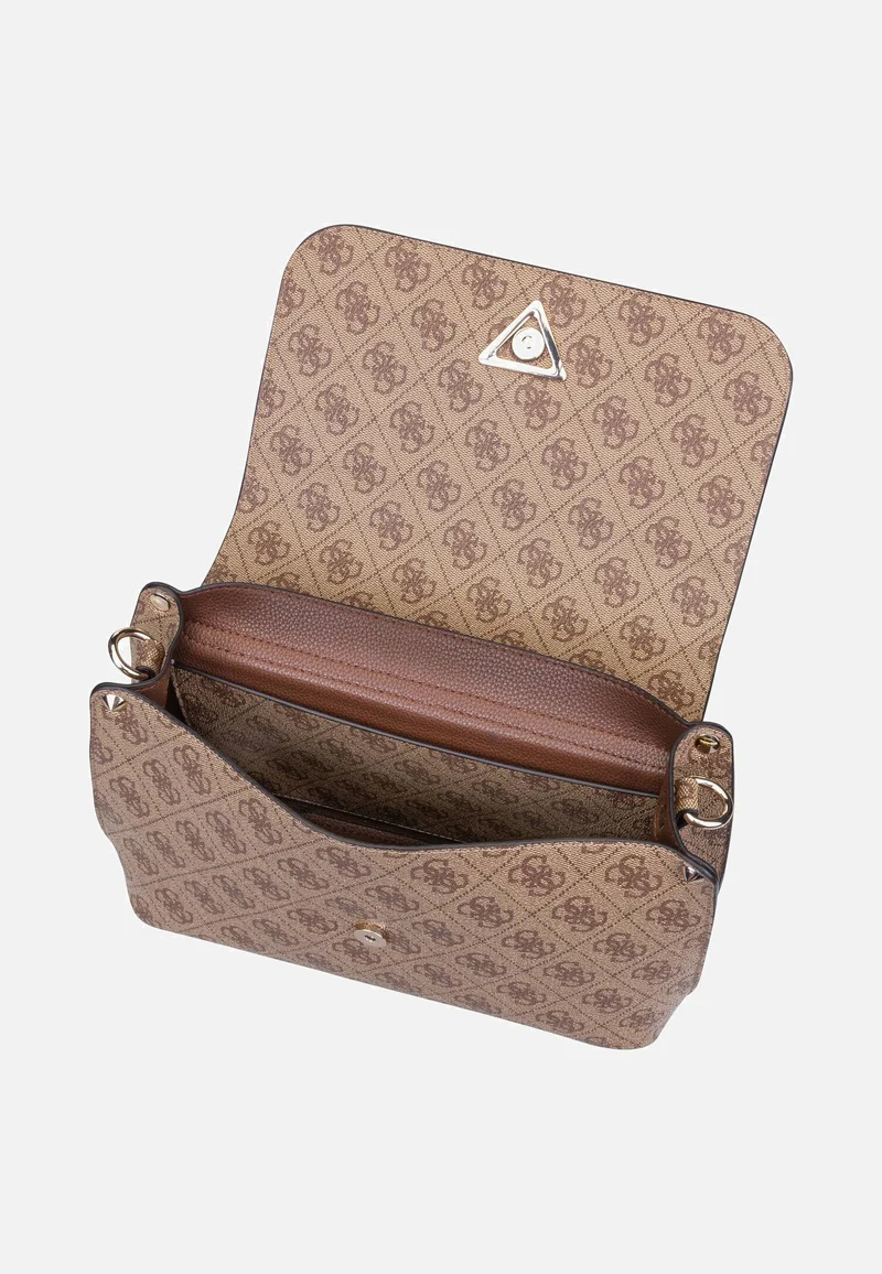 Meridian II Flap CB 74200 Logo Latte - Crossbody Bag