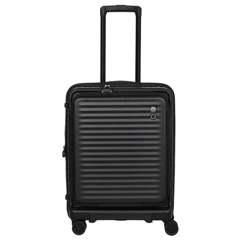 Echolac Celestra FA - 4-Rollen-Kabinentrolley 14" S 55 cm erw. USB (black)